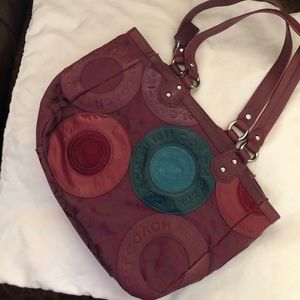 Gently used Coach shoulder bag